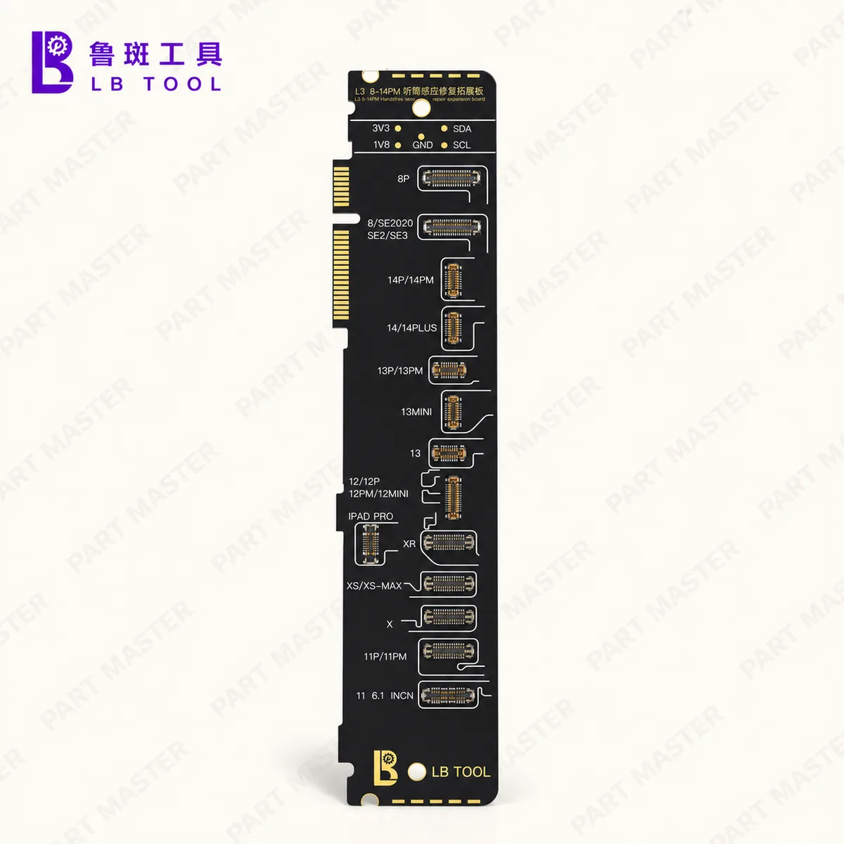 LB Tool L3 Receiver Repair Expansion Board for 8–14 Pro Max