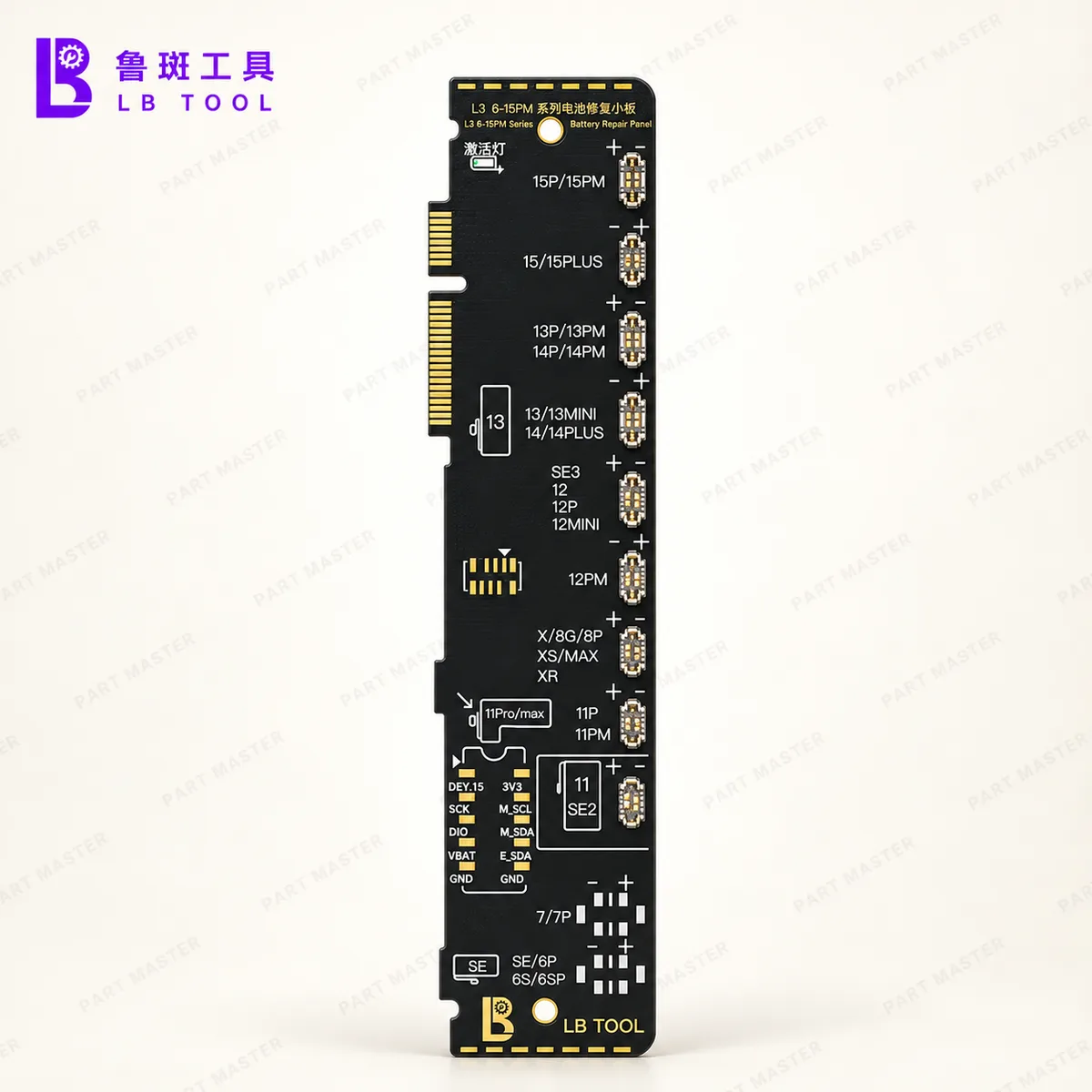 LB Tool L3 Battery Repair Expansion Board for 8–15 Pro Max